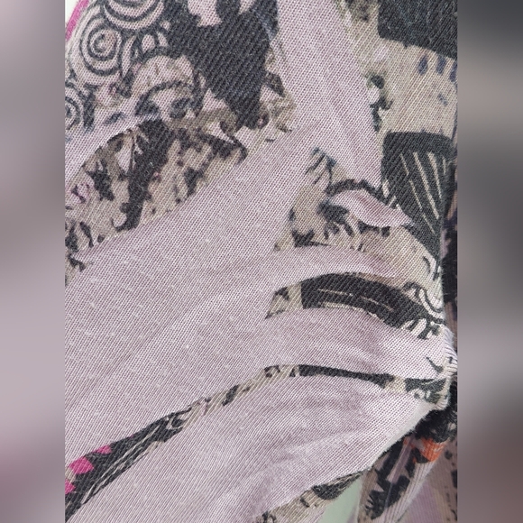 One World Longsleeve Purple/Pink Top XL - Picture 7 of 9